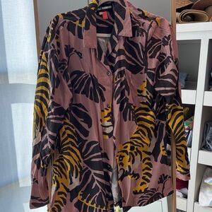 Bold Tiger Print shirt